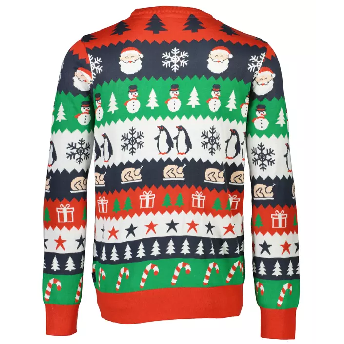 Logic knitted christmas sweater, Green, large image number 1