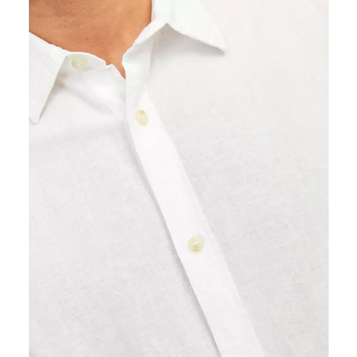 Jack & Jones JJESUMMER kortermet skjorte, White, large image number 3