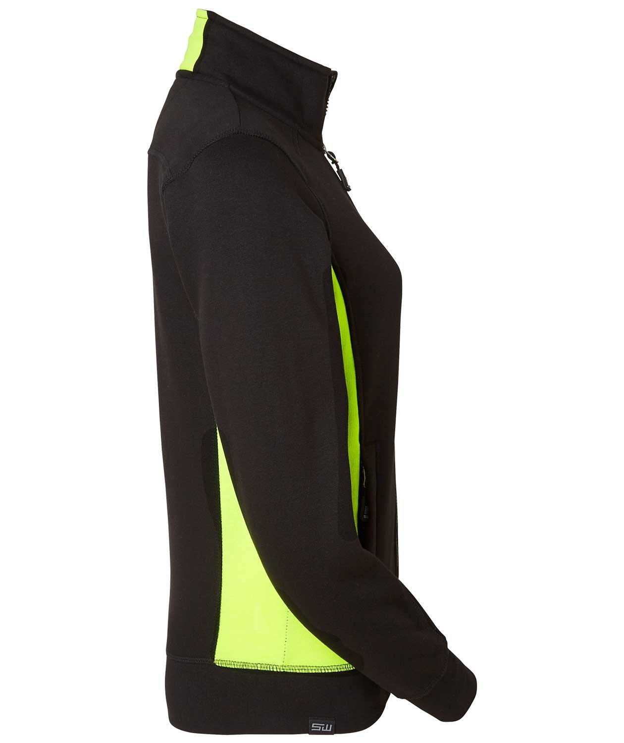 South West Lucy dame cardigan, Sort/Gul, large image number 2