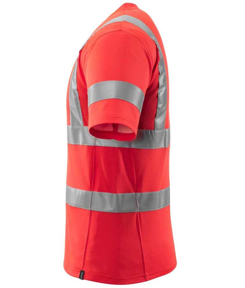 Mascot Safe Classic T-shirt, Hi-Vis Red, large image number 2