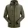 Snickers Body Mapping Fleece Hoodie mit Reißverschluss 9420, Khaki Green/Black, Khaki Green/Black, swatch