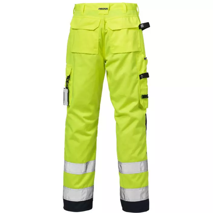 Fristads arbejdsbukser 2026, Hi-vis Gul/Marine, large image number 1