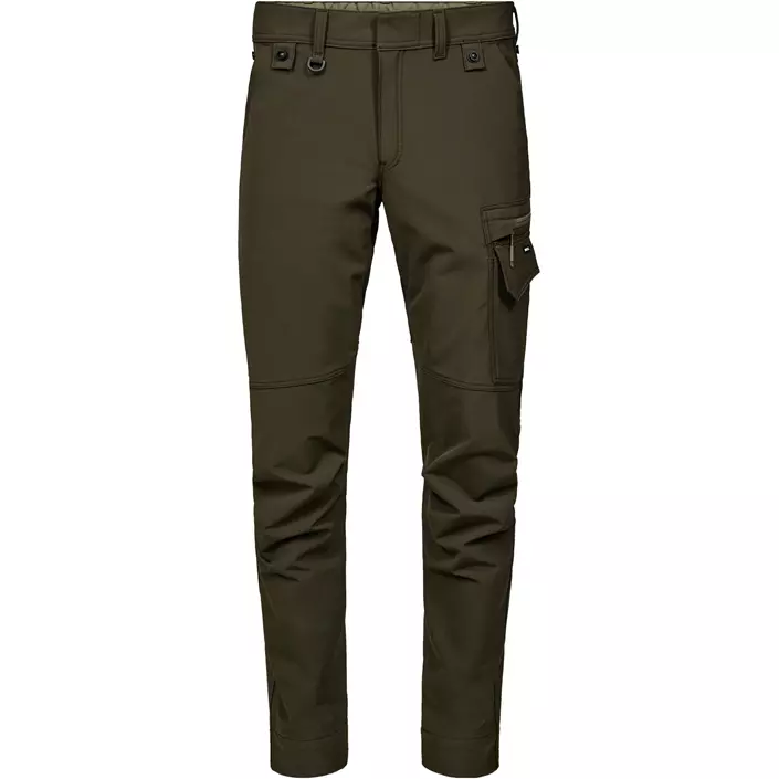 Engel Entire servicebukser full stretch, Forest Green/Black, large image number 0