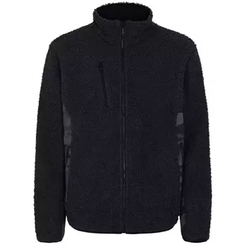 Lyngsøe Fox pile jacket, Black/Camouflage