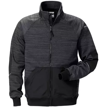 Fristads Gen Y sweat jacket 7052, Grey/Black