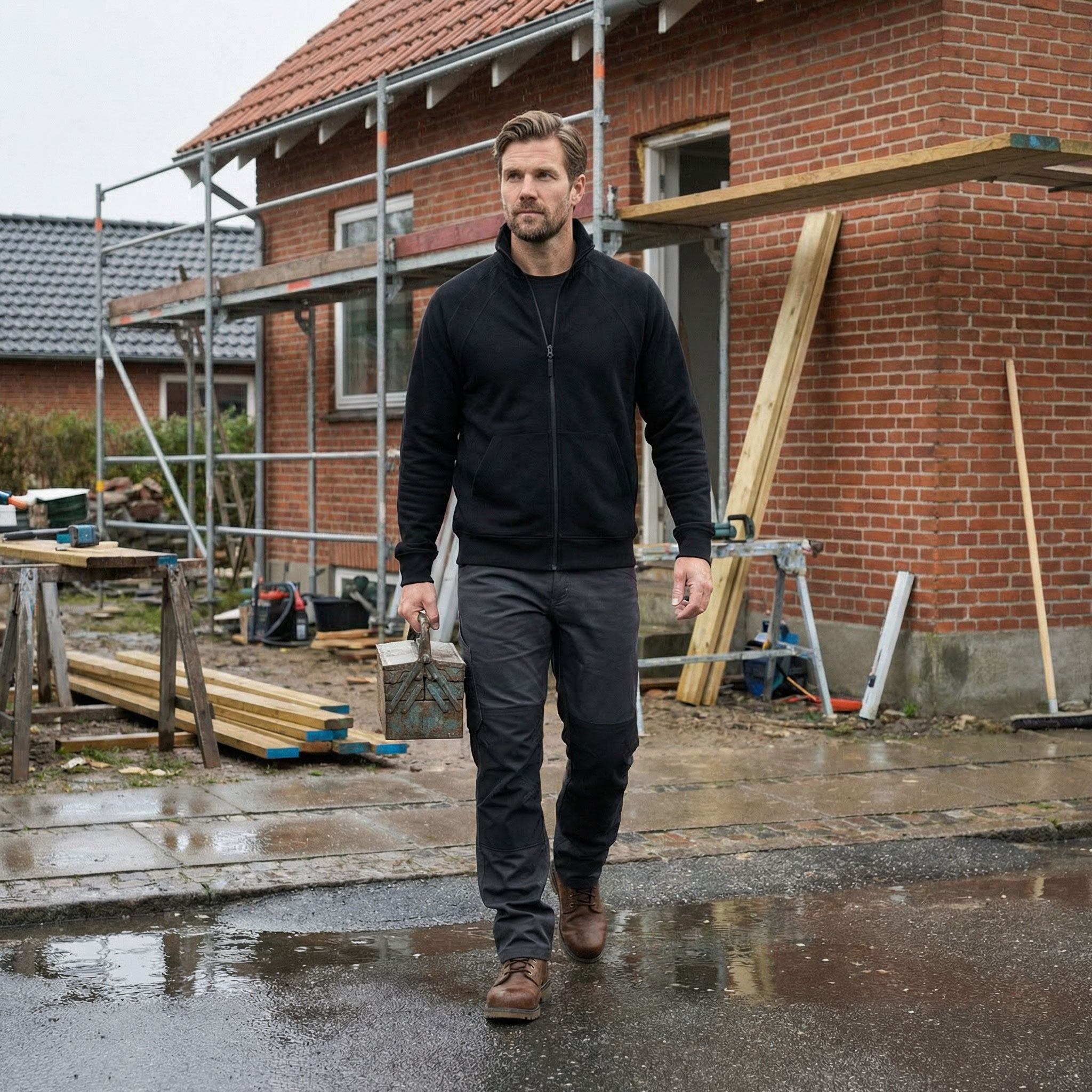 Fristads Acode cardigan, Svart