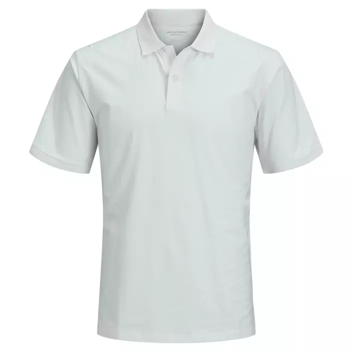 Jack & Jones JJEPERFECT Poloshirt, White, large image number 0
