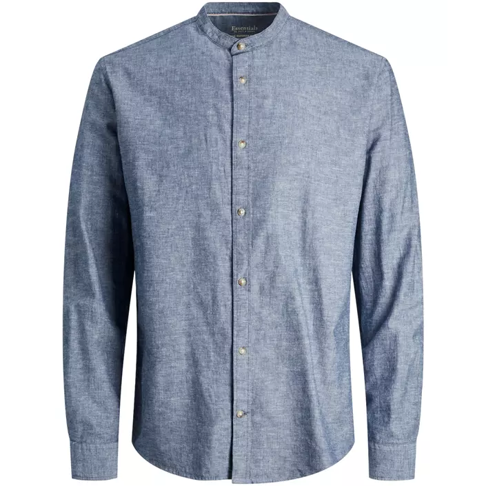 Jack & Jones JJESUMMER shirt with linen, Faded Denim, large image number 0