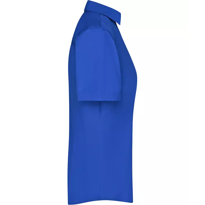 James & Nicholson kurzärmeliges Modern fit Damenhemd, Königsblau, large image number 2