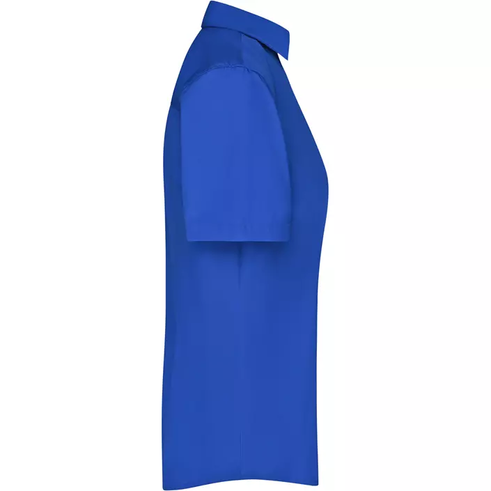 James & Nicholson kurzärmeliges Modern fit Damenhemd, Königsblau, large image number 2