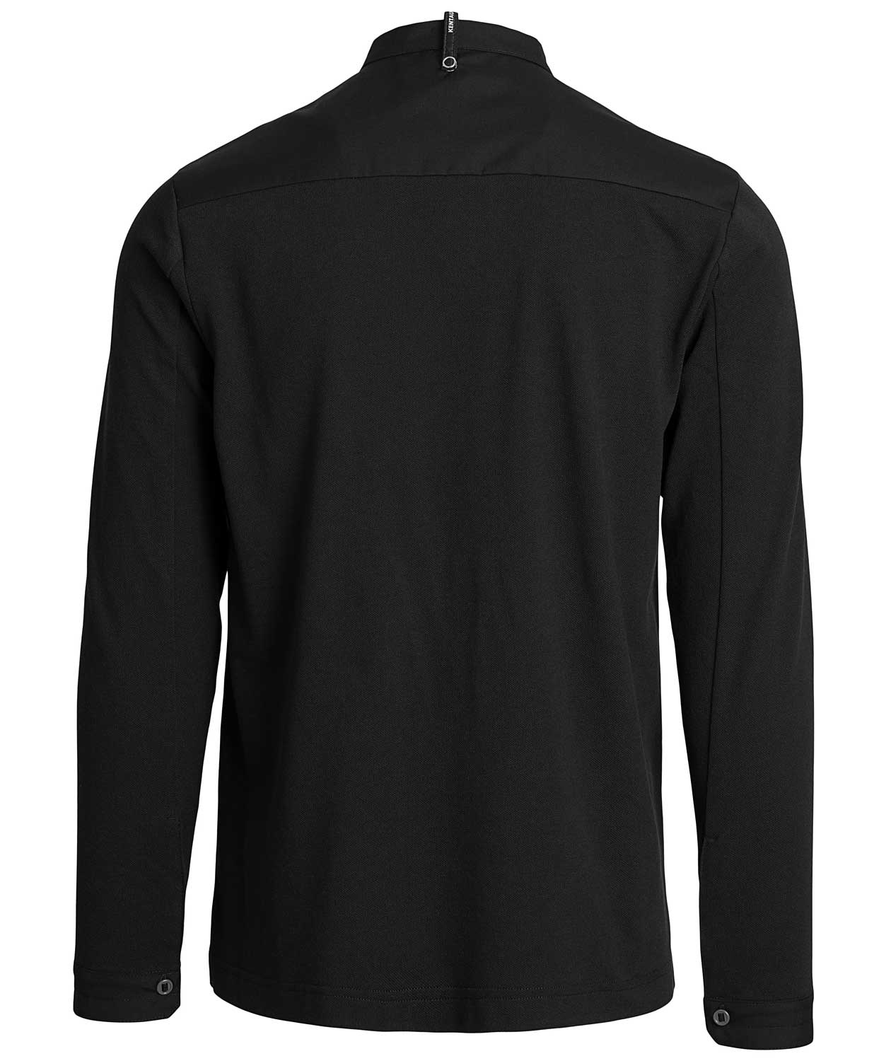 Kentaur modern fit pique chefs-/service shirt, Black, large image number 2