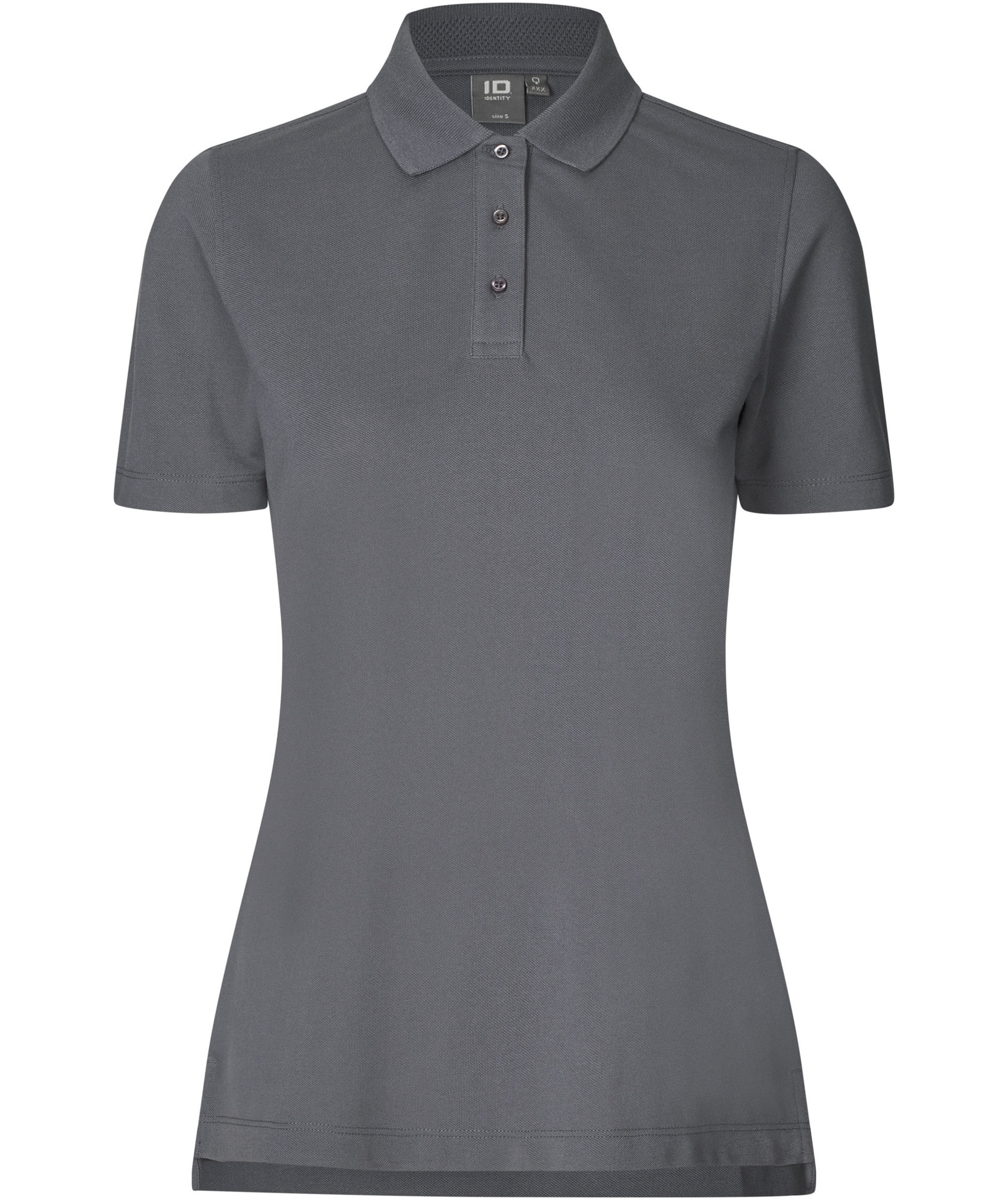 ID Ease Damen Poloshirt, Silver Grey, Silver Grey, swatch