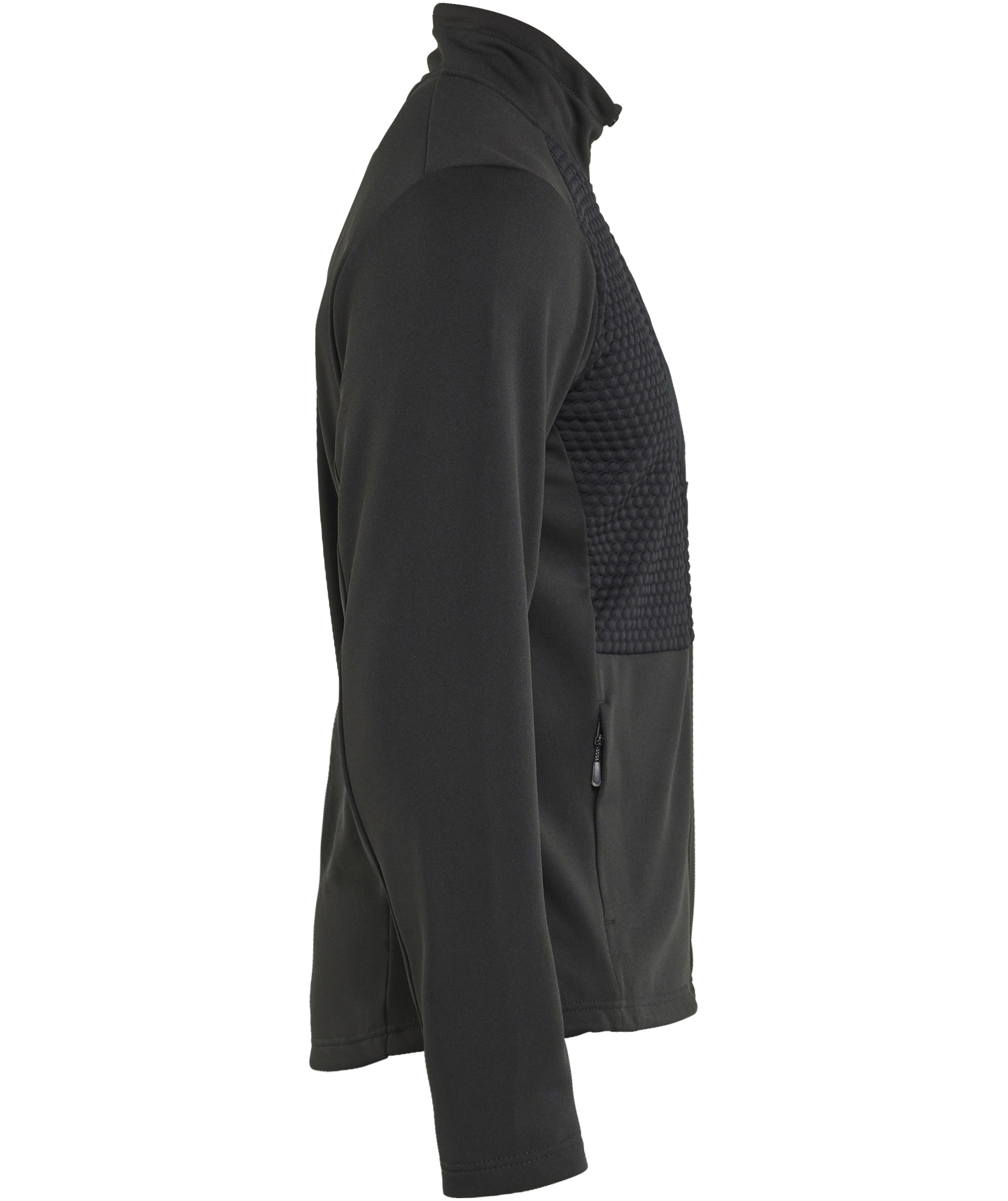 Bl&aring;kl&auml;der fleece cardigan, Svart, large image number 2