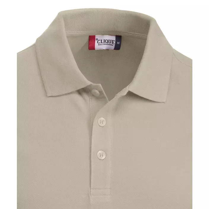 Clique Classic Lincoln polo T-Skjorte, Lys Khaki, large image number 1