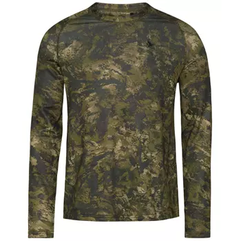 Seeland Active Camo langermet T-skjorte, InVis Green