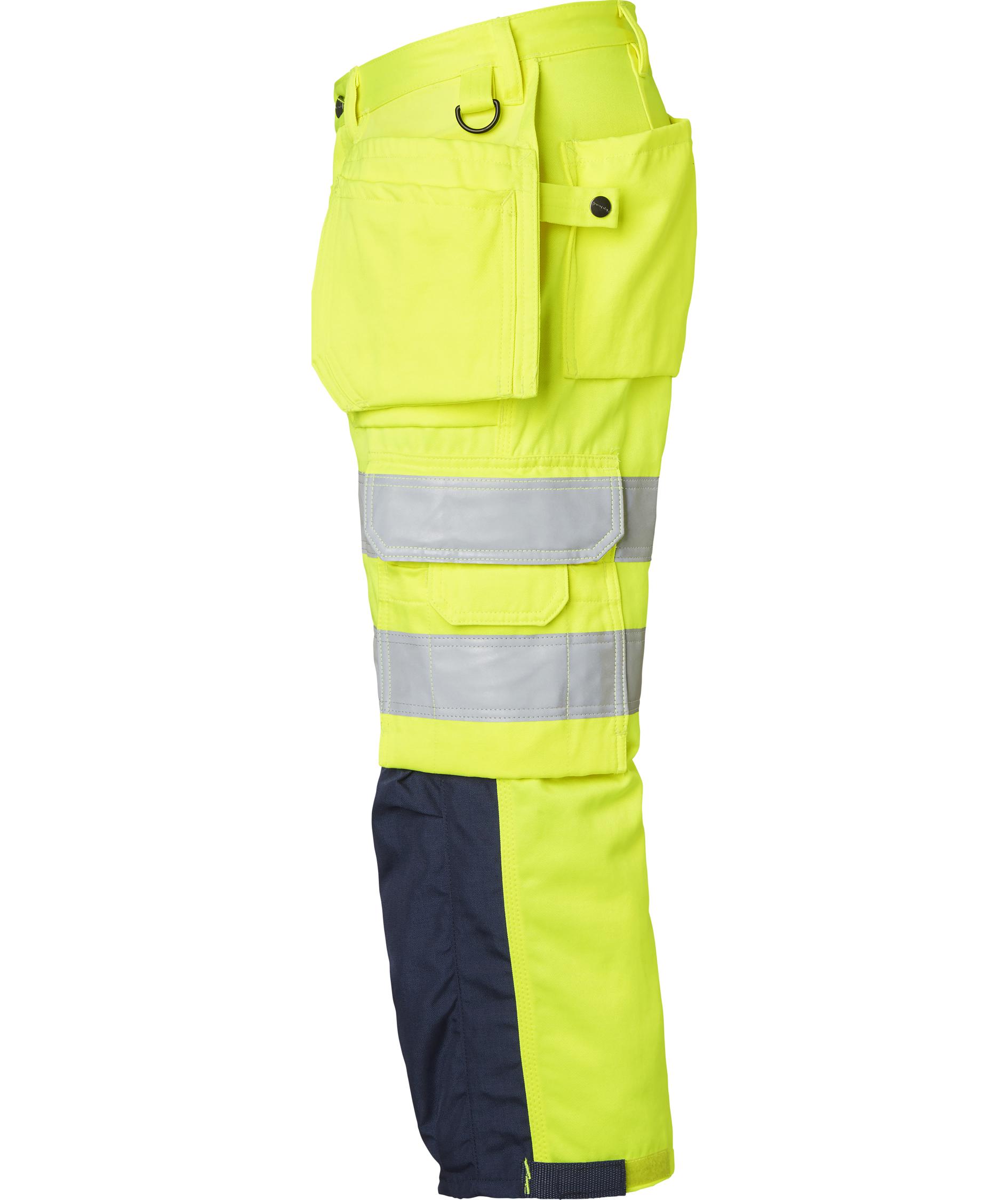 Top Swede craftsman knickers 218, Hi-Vis Yellow/Navy, large image number 3