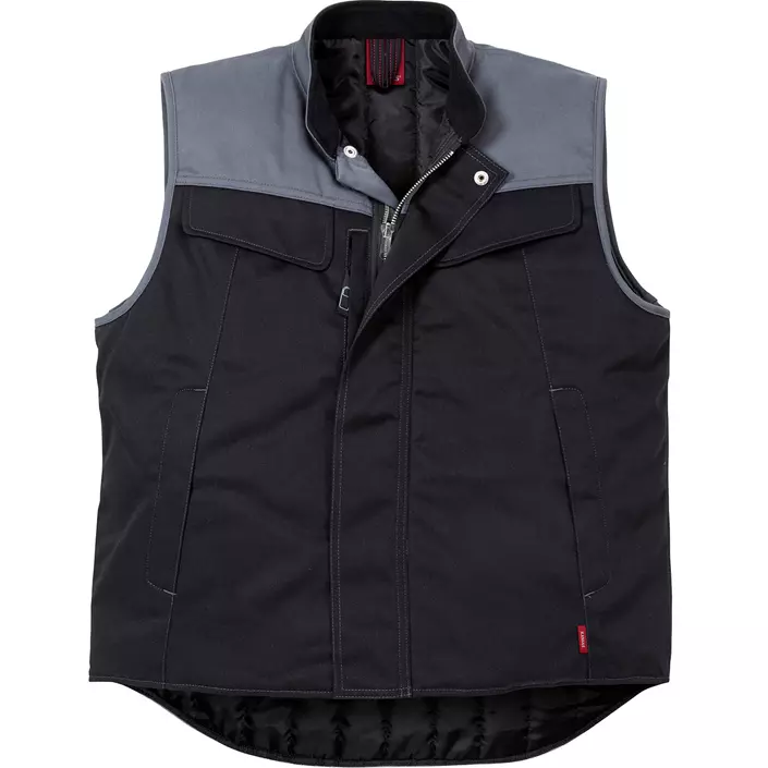 Kansas Icon work vest, Black/Grey, large image number 0