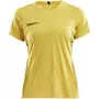Craft Squad Jersey Solid women's T-shirt, Yellow
