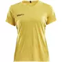 Craft Squad Jersey Solid women's T-shirt, Yellow