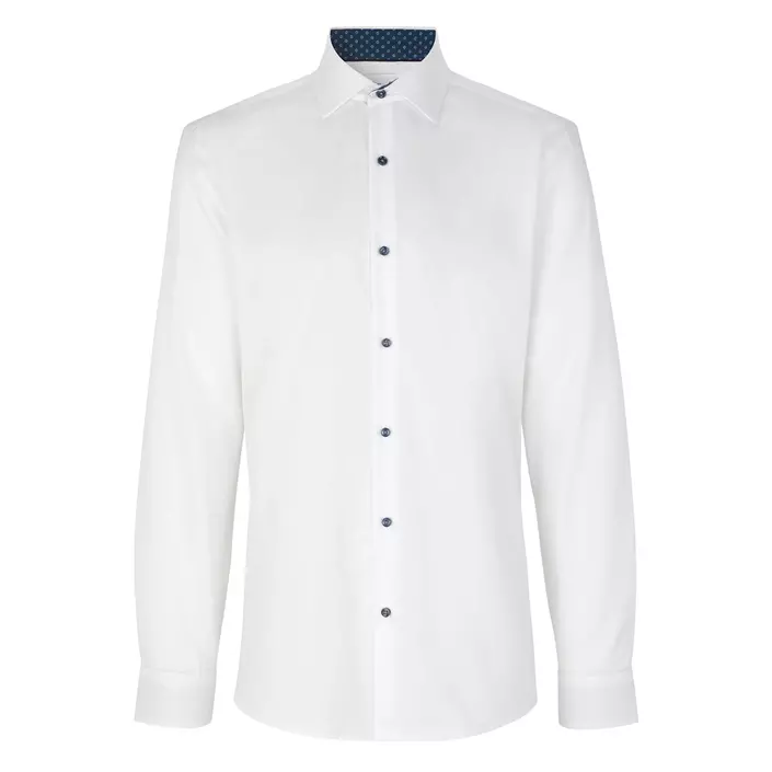 Seven Seas Fine Twill Virginia Slim fit skjorte, Hvit, large image number 0