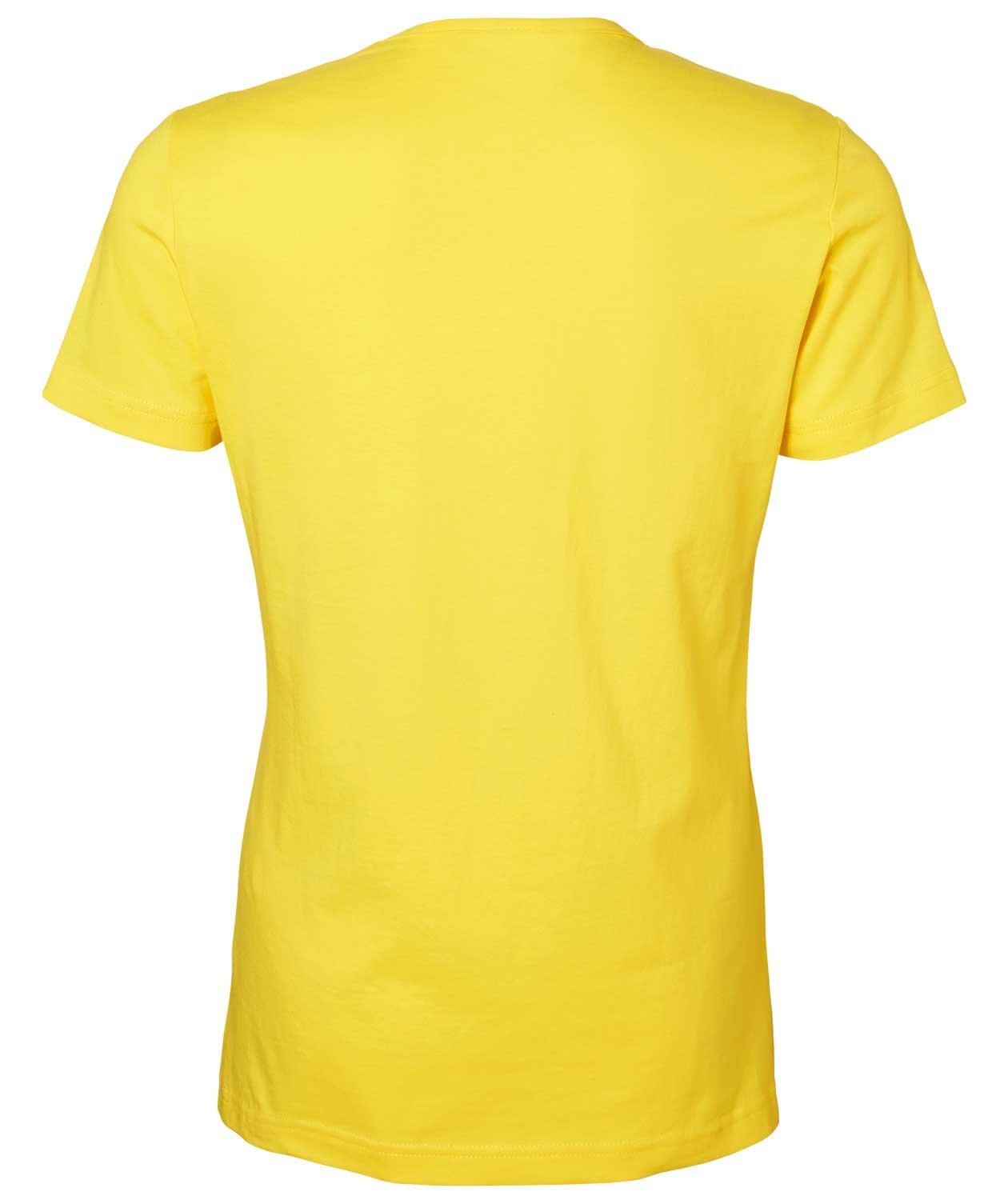 South West Venice &oslash;kologisk dame T-shirt, Blazing Yellow, large image number 2