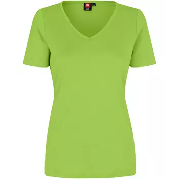 ID Interlock women's T-shirt, Lime Green
