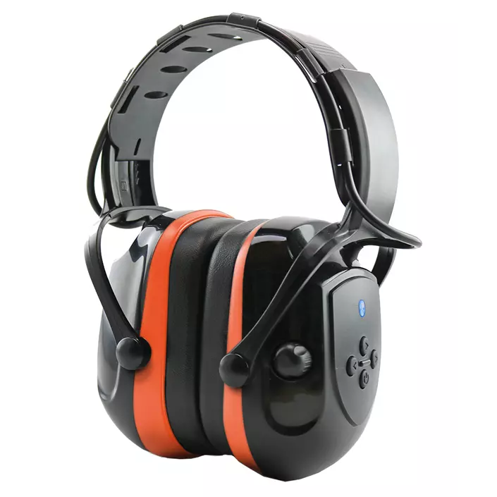 OX-ON BT2 Comfort høreværn med Bluetooth, Sort/Rød, Sort/Rød, large image number 0