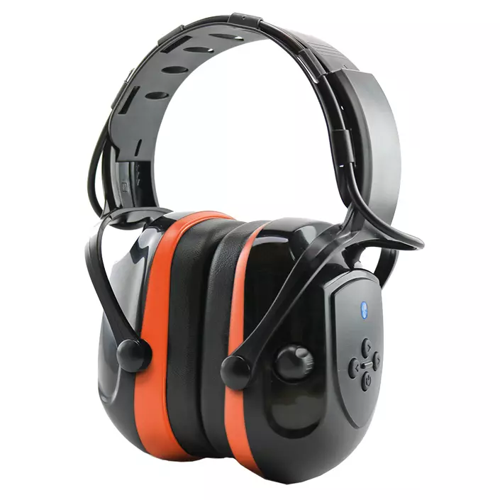OX-ON BT2 Comfort høreværn med Bluetooth, Sort/Rød, Sort/Rød, large image number 0