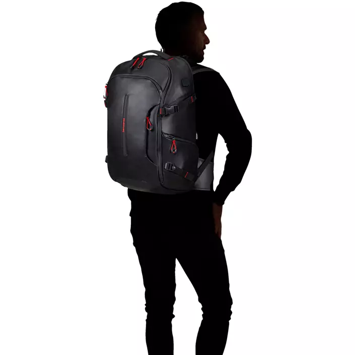 Samsonite Ecodiver Travel backpack 38L, Black, Black, large image number 4