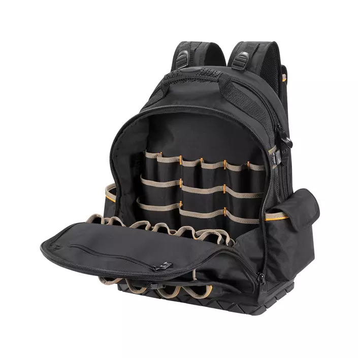 CLC Work Gear 1133 Premium tool backpack 27L, Black, Black, large image number 5