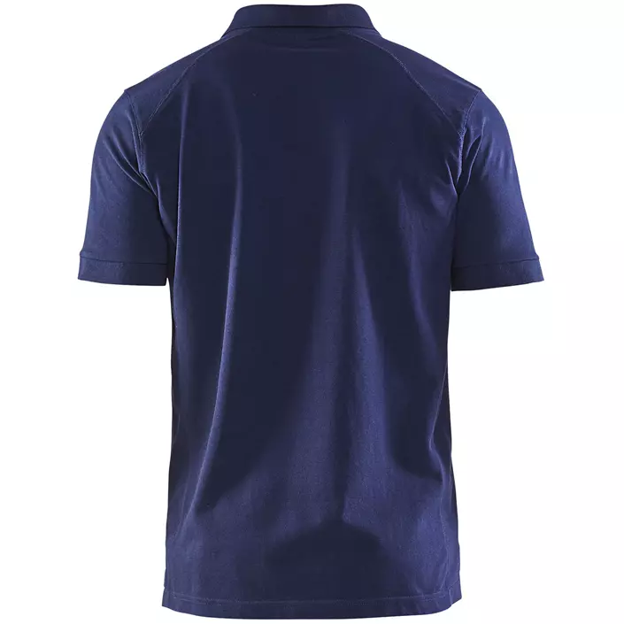 Blåkläder polo T-shirt, Marine Blue, large image number 1