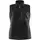 Fristads Argon Damen Fleeceweste full stretch, Schwarz, Schwarz, swatch