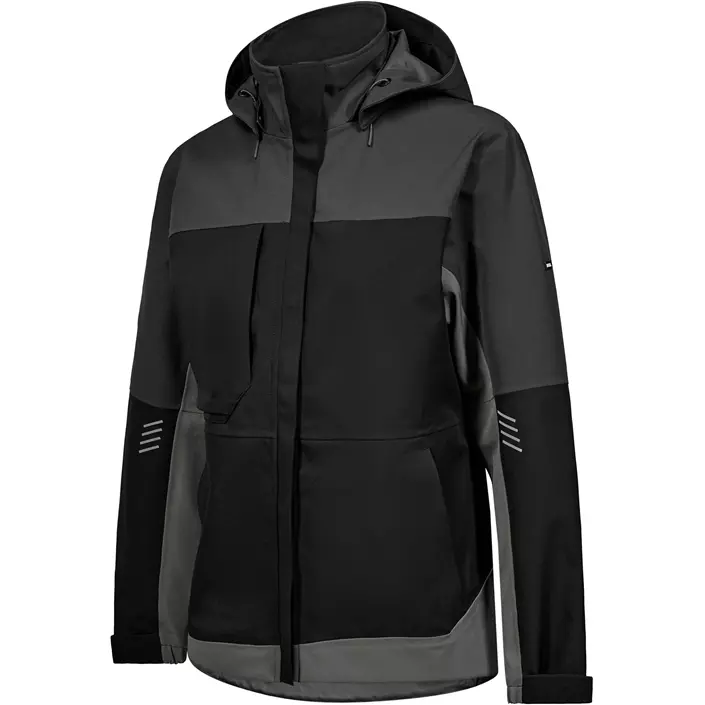 Engel Entire dame skaljakke, Black/Anthracite Grey, large image number 5