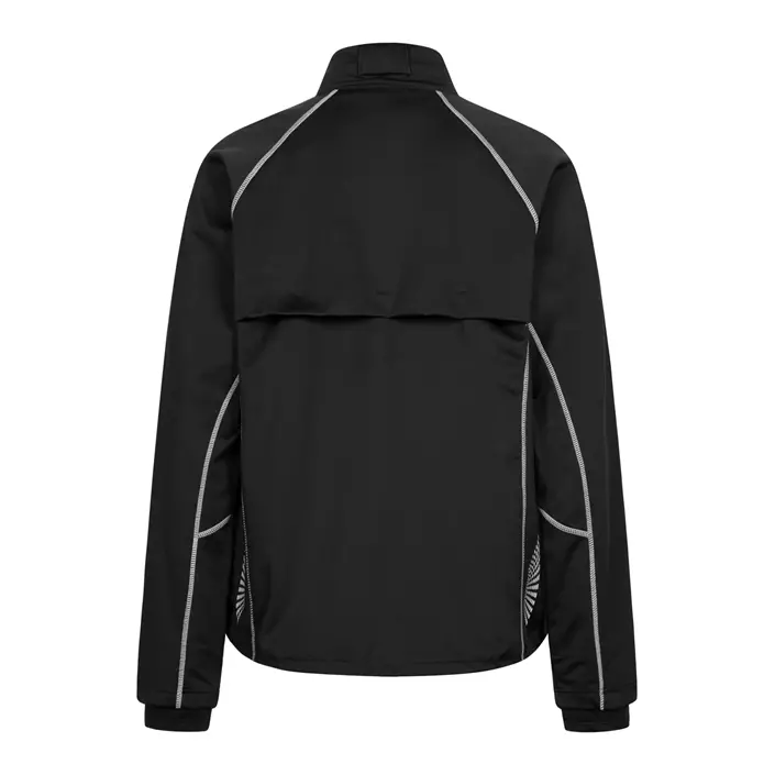 IK softshell running jacket, Black, large image number 1