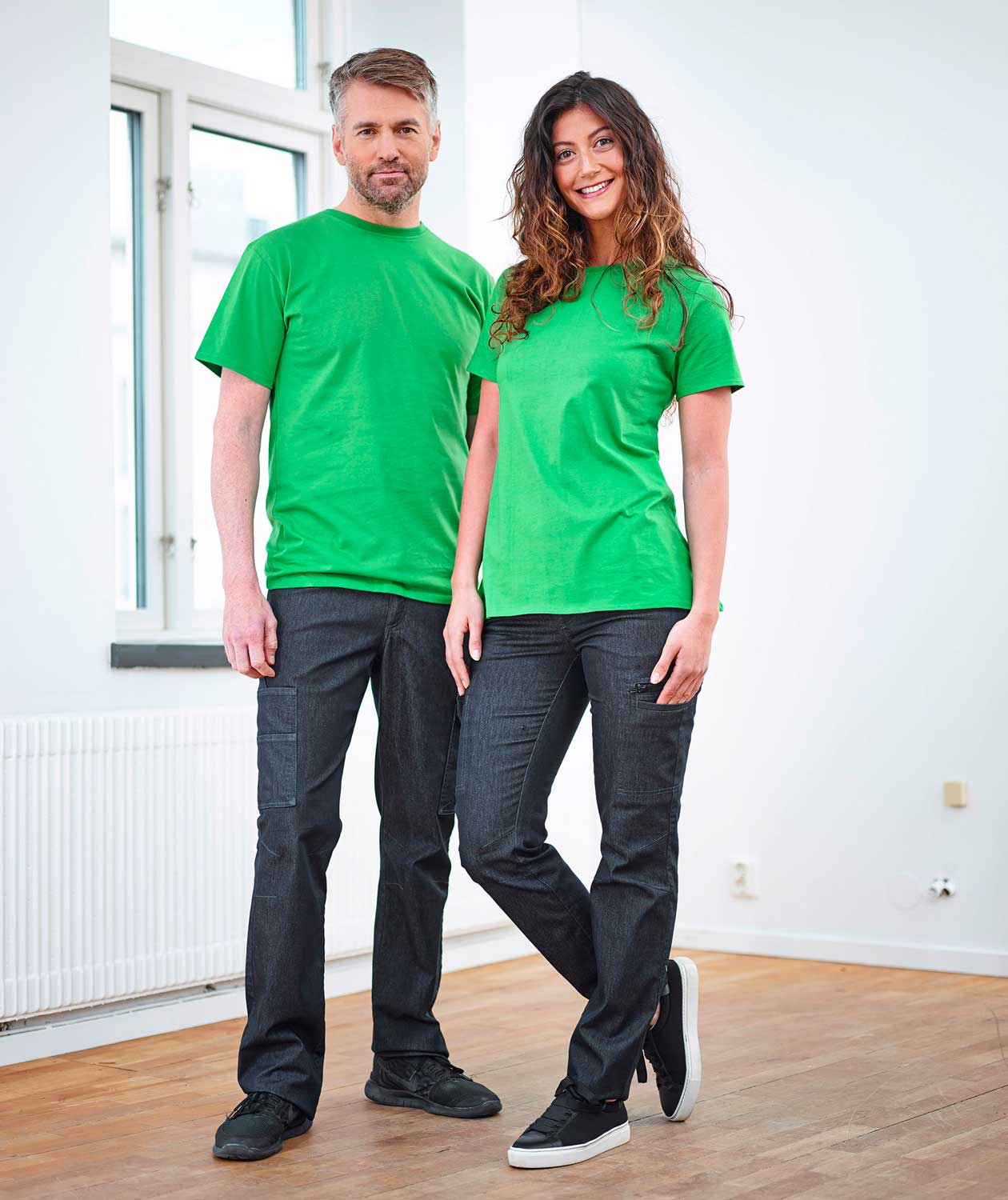 Smila Workwear Helge  T-shirt, Green