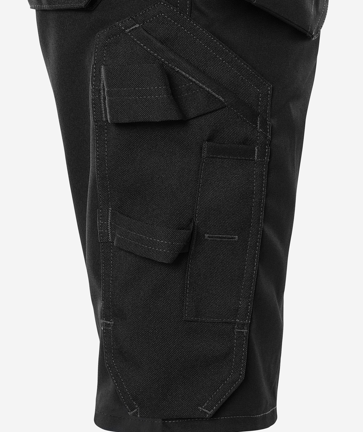 Fristads women's craftsman shorts 2904 GWM, Black, large image number 8