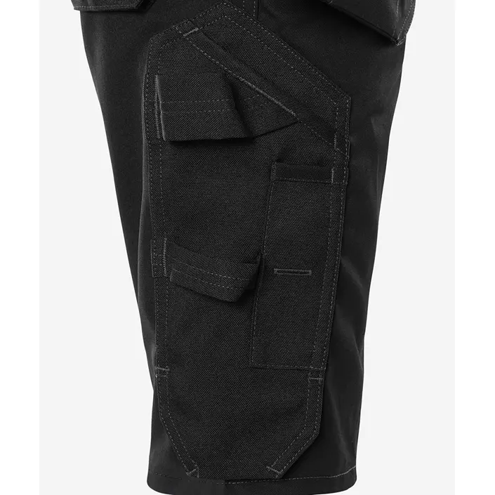 Fristads women's craftsman shorts 2904 GWM, Black, large image number 8