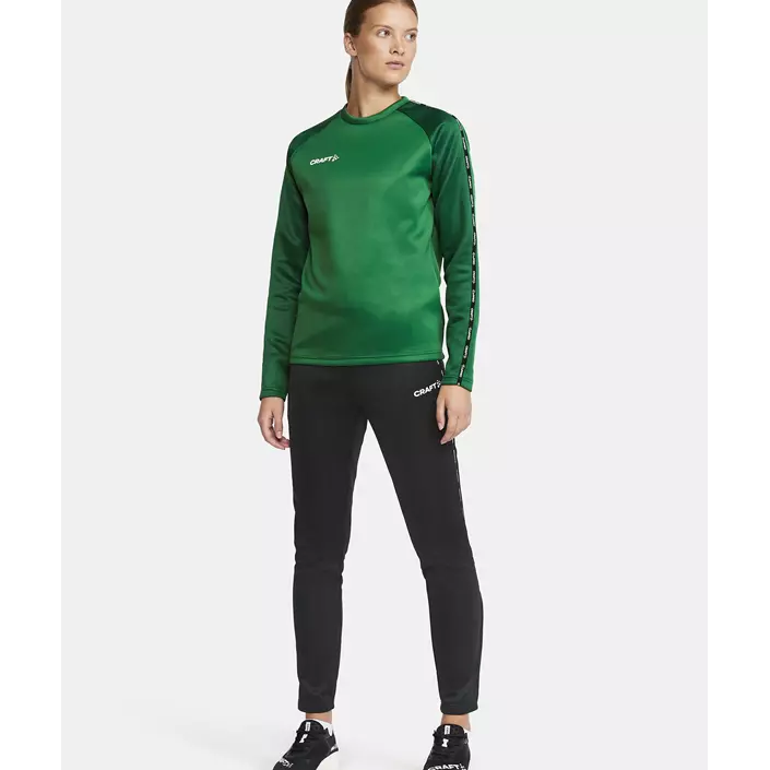 Craft Squad 2.0 women's training pullover, Team Green-Ivy, large image number 1