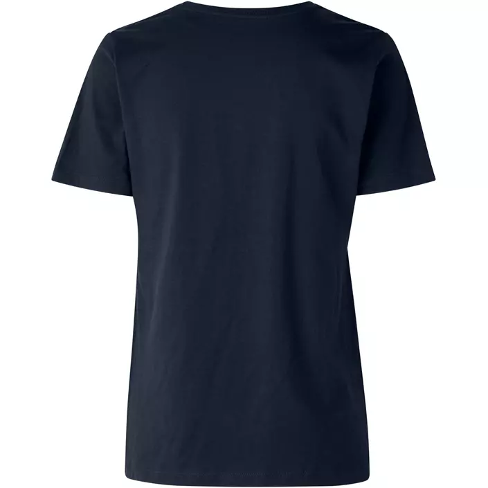 ID økologisk dame T-shirt, Navy, large image number 1