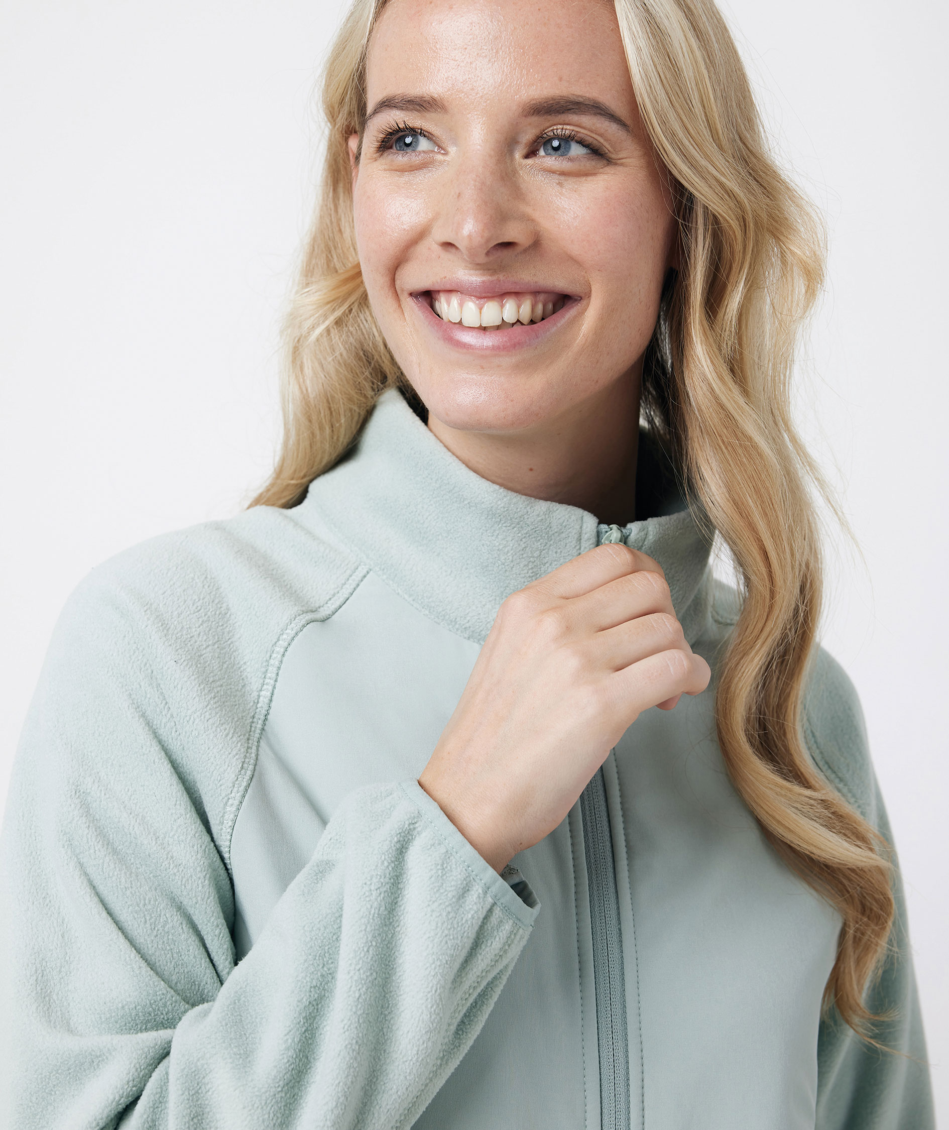 Iqoniq Talung fleecetr&ouml;ja, Iceberg Green, large image number 5