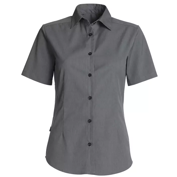 Kentaur modern fit short-sleeved women's shirt, Grey Melange, large image number 0