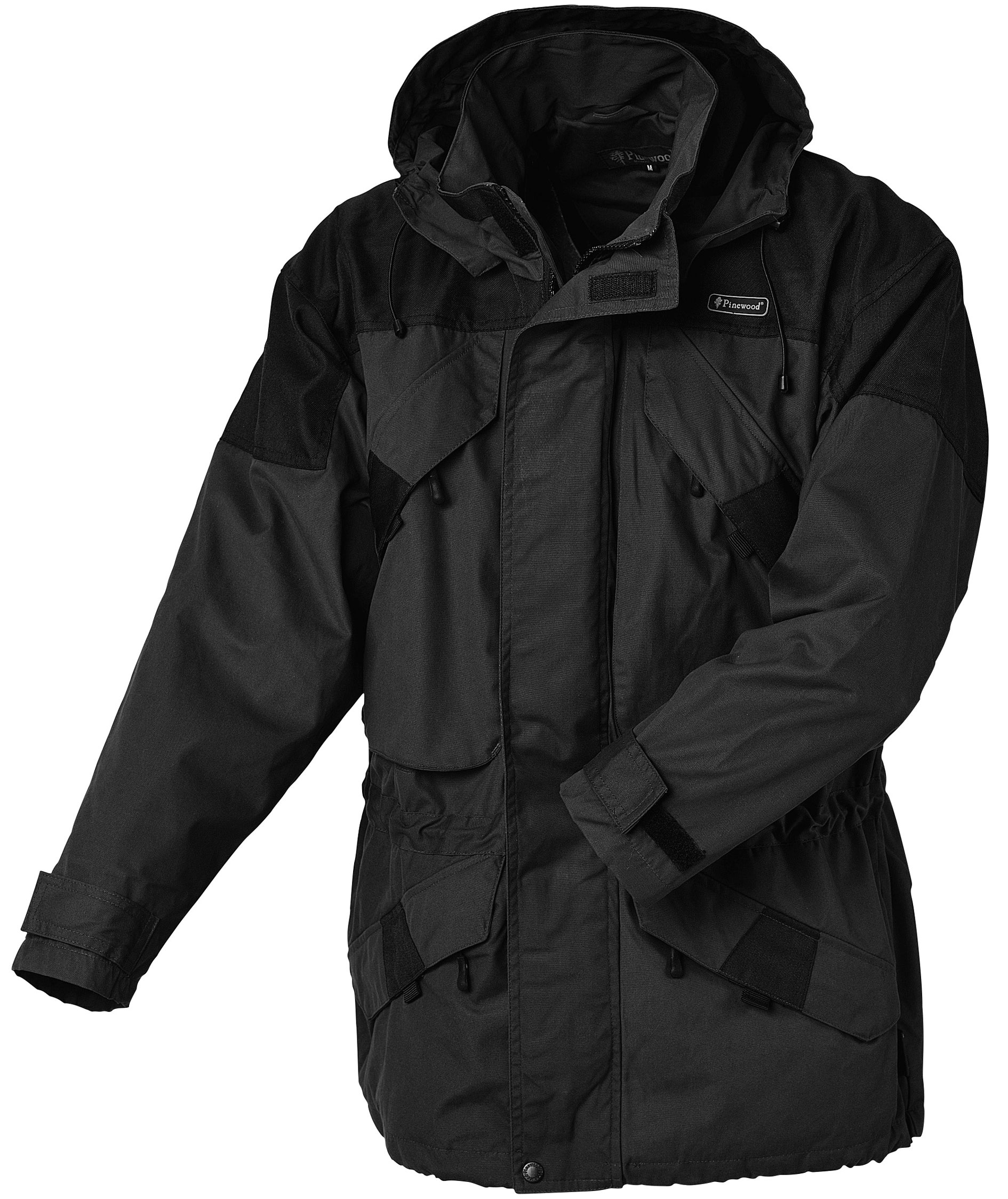 Pinewood Lappland Extreme NatureSafe fritidsjakke, Dark Anthracite/Black