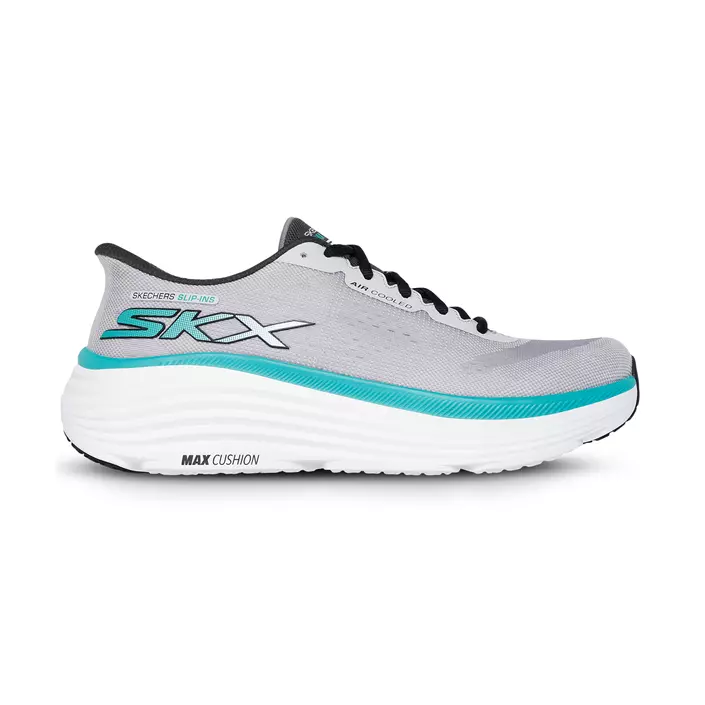 Skechers Max Cushioning Exciton løpesko, Light Grey, large image number 1