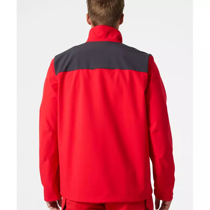 Helly Hansen Manchester 2.0 softshell jacket, Alert/Ebony, large image number 3