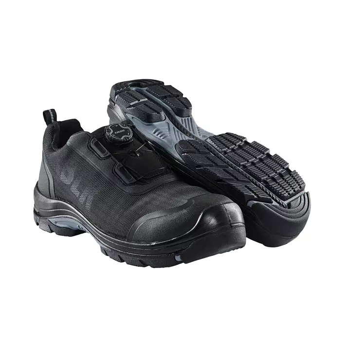 Blåkläder Gecko safety shoes S3, Black/Black, large image number 1