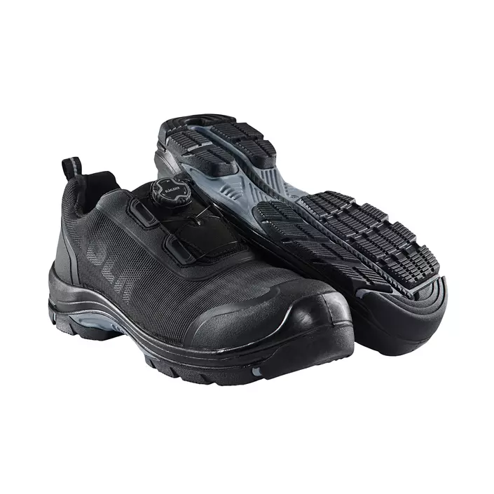 Blåkläder Gecko safety shoes S3, Black/Black, large image number 1
