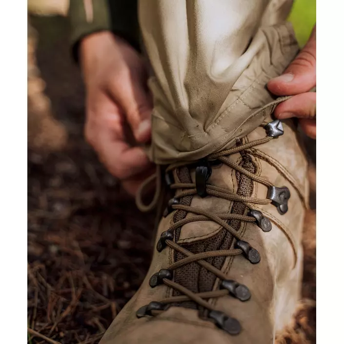 Pinewood Finnveden Trail Hybrid bukser, Earth Brown/Light Khaki, large image number 6