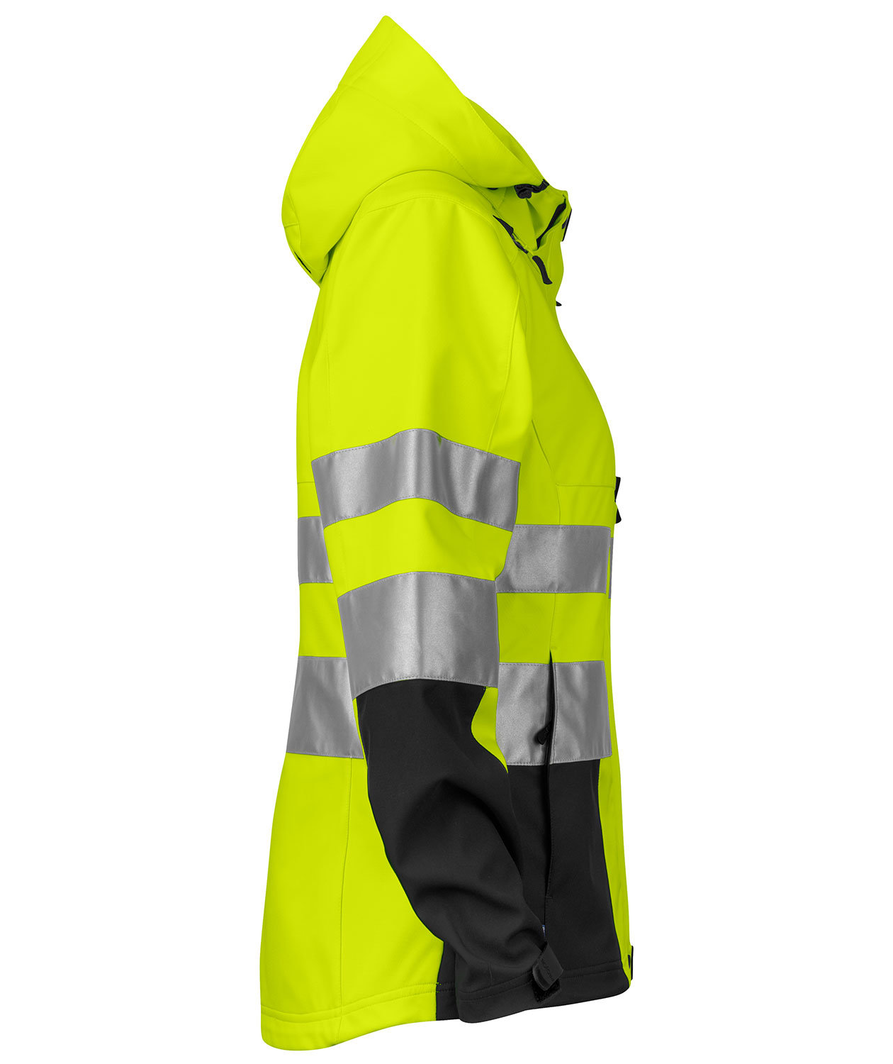 ProJob women's shell jacket 6423, Yellow/Black, large image number 3