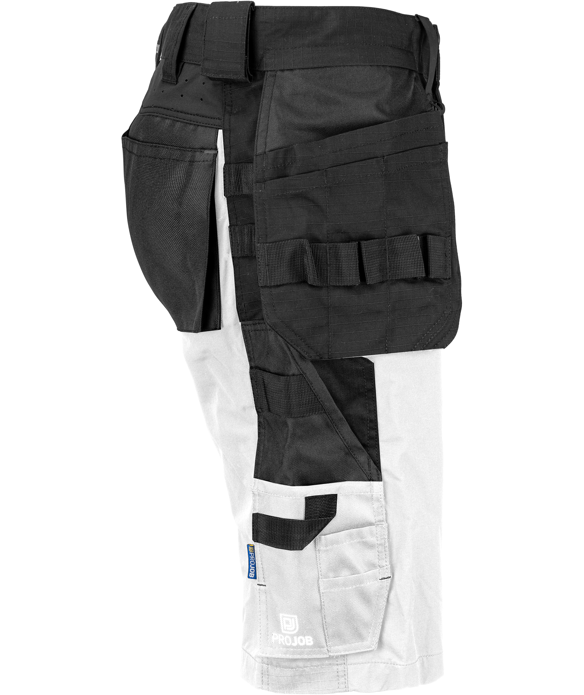 ProJob craftsman shorts 5562 full stretch, White, large image number 1