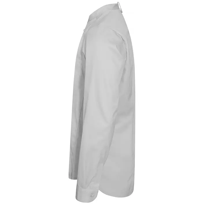 Segers 1091 slim fit chefs-/service shirt, Light Grey, large image number 3